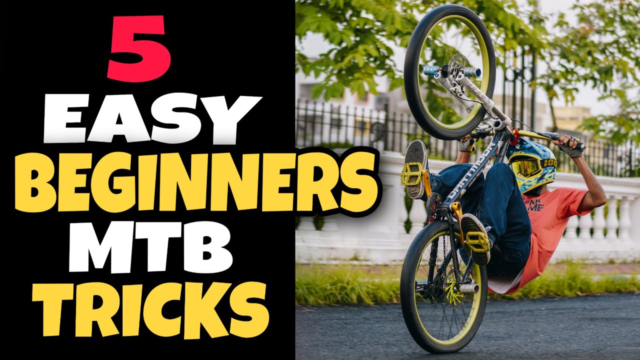 5 EASY BEGINNER MTB TRICKS | Infinity Riderzz Kolkata