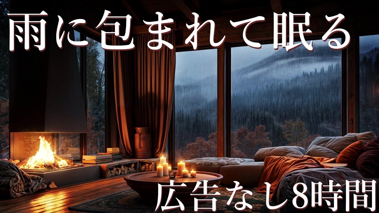 【432Hz × 雨音】心を整える静かな夜の調律｜不安を手放し深い睡眠へRain Sounds × 432Hz – Deep Sleep & Calm Night Healing