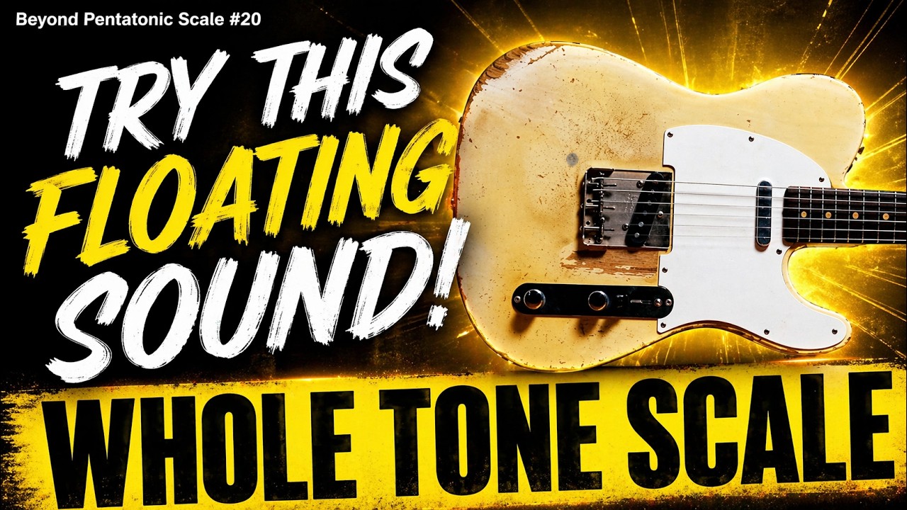Beyond Pentatonic Scale #20 - Whole Tone Scale