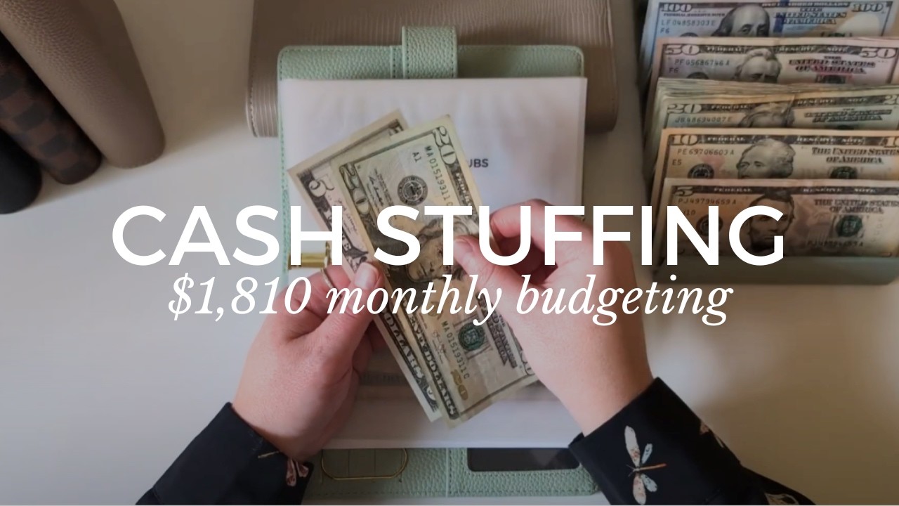 CASH STUFFING | $1,810 | Adulting Budget | REAL MONEY TALK | Cash Envelope Stuffing System for July