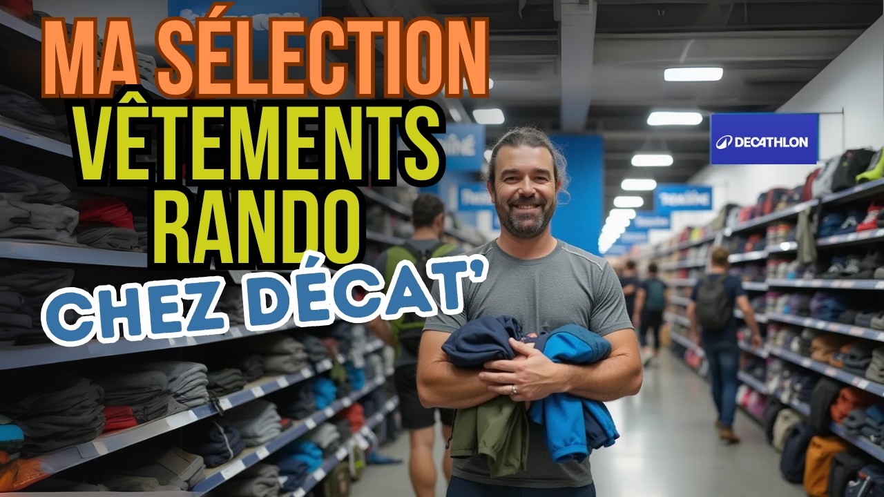 Comment s'habiller facilement et pas cher pour débuter la rando chez Décathlon ?