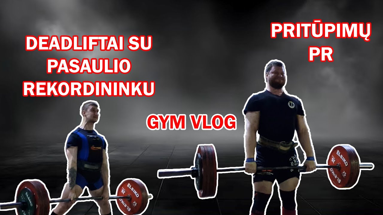 Gym vlog | Pritūpimų pr | Atkėlimų treniruotė | Savaitė iki varžybų