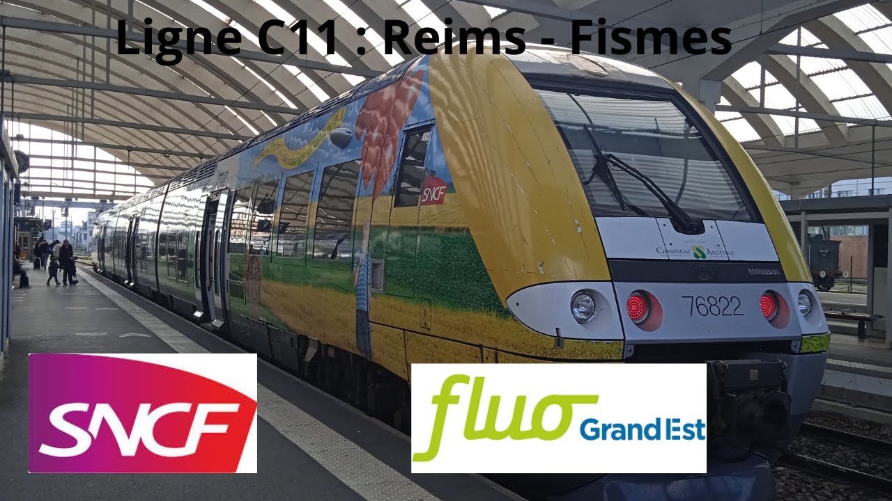 {SNCF}  Reims  - Fismes en TER XGC
