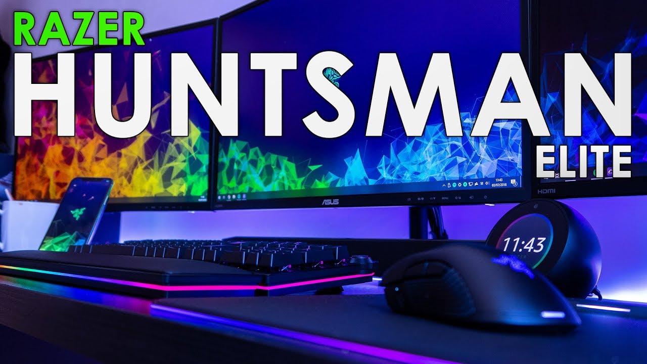 Razer Huntsman Elite Unboxing
