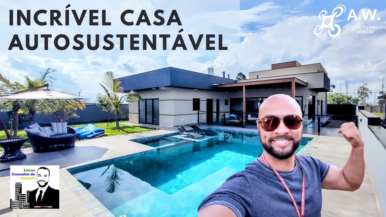 💎ESPETACULAR Casa Térrea MODERNA no Condomínio TERRAS DA ALVORADA #arquiteturamoderna