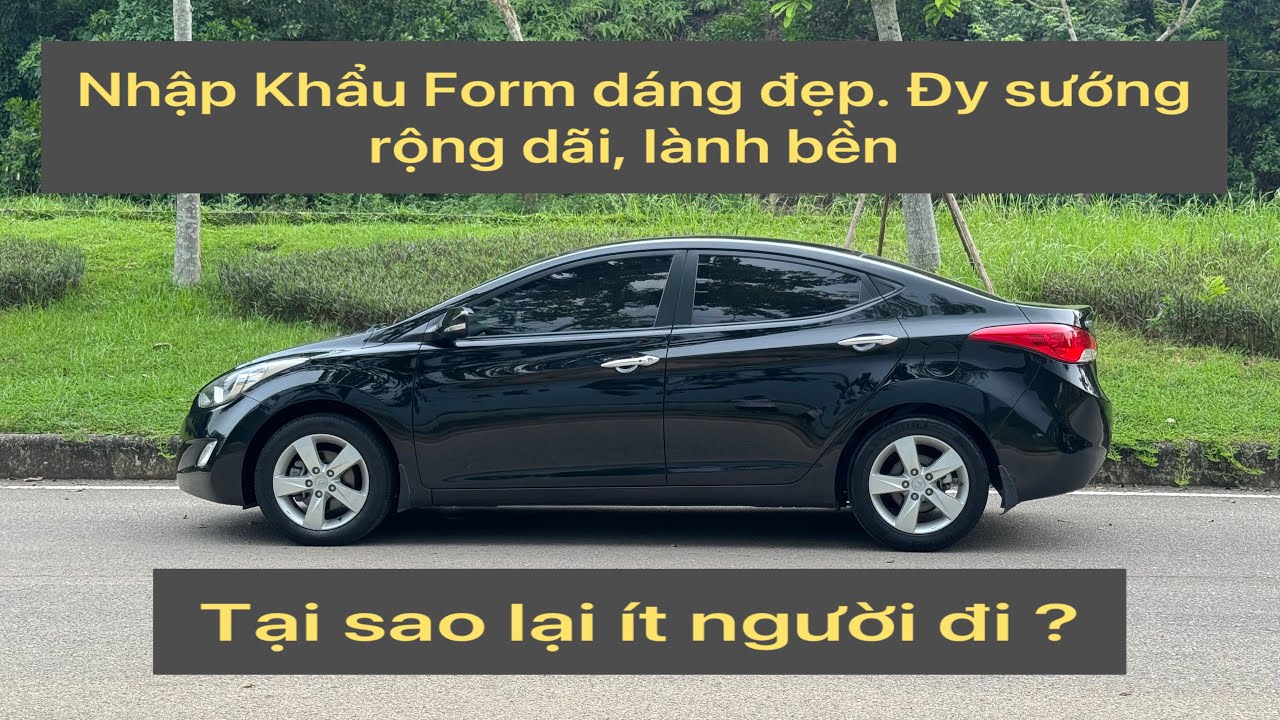Hyundai Elantra 2013AT. Nhập khẩu Hàn Quốc không mua thì phí. 0975981112.