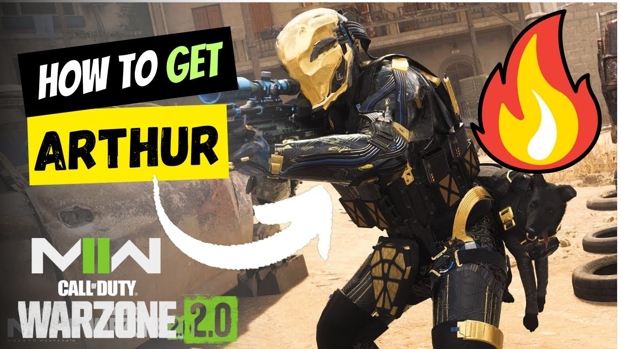How to get #Arthur and his dog Merlin in #Warzone 2 and MW 2 #Season 5 || by borntoplaygames