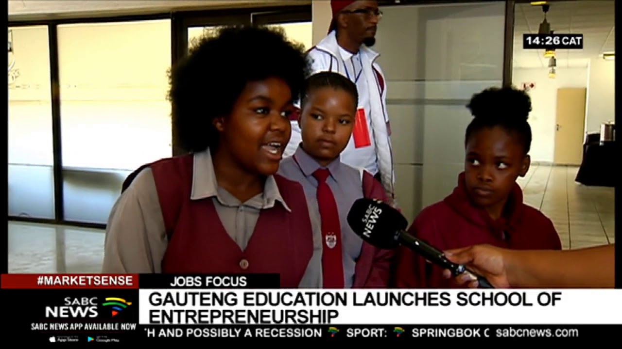 Jobs Focus | MEC Lesufi launches school of entrepreneurship