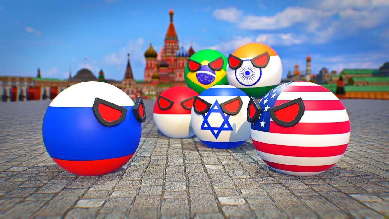 Russia’s Relations with Other Countries #countryballs