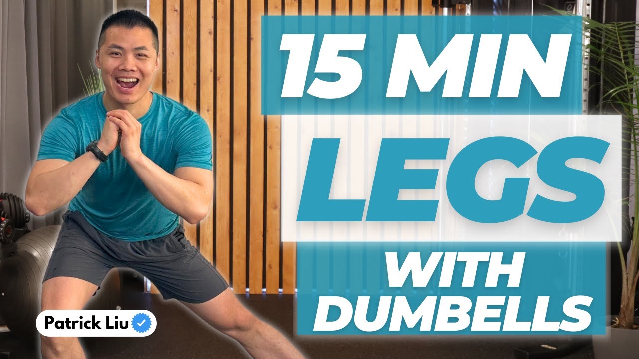Quick and Effective 15-Minute Leg Workout with Dumbbells: Tone and Strengthen Your Lower Body