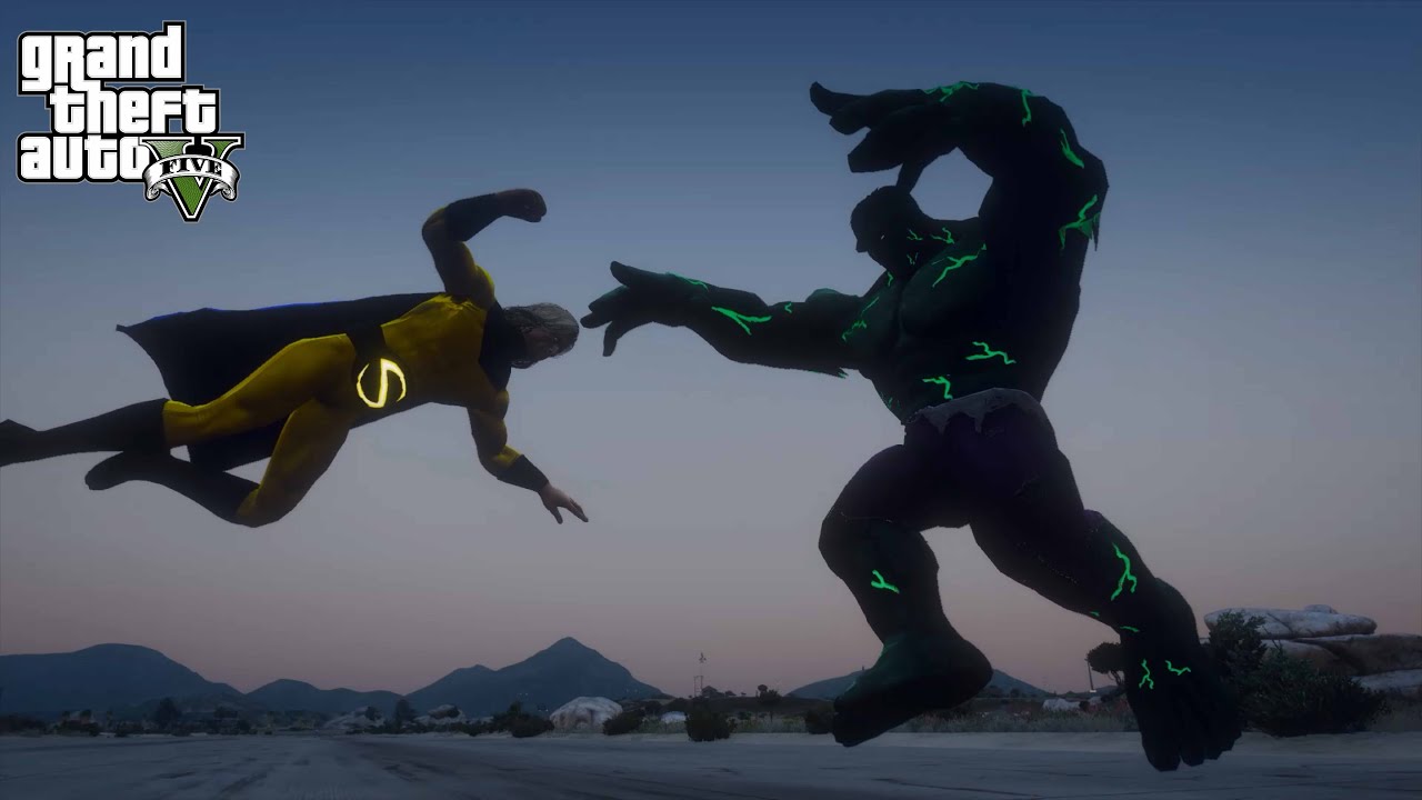 GTA 5 - Sentry VS Immortal Hulk