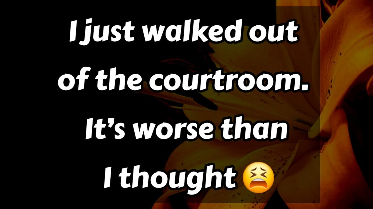 Я только что вышла из зала суда. Хуже, чем я... 😫😫😥😢😭😨😰 || Пишите в личку, чтобы выразить свою лю...