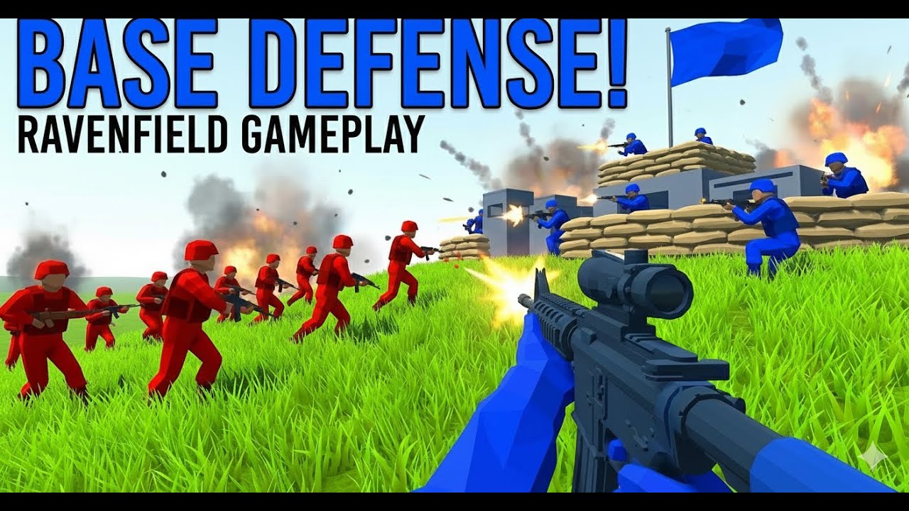 This base was tough to defend- Ravenfield