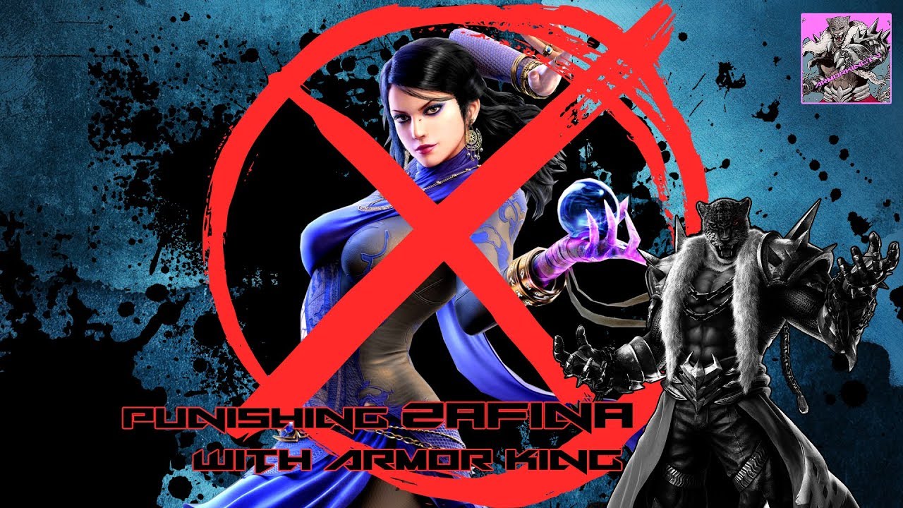 Punishing Zafina with Armor King - Tekken 7