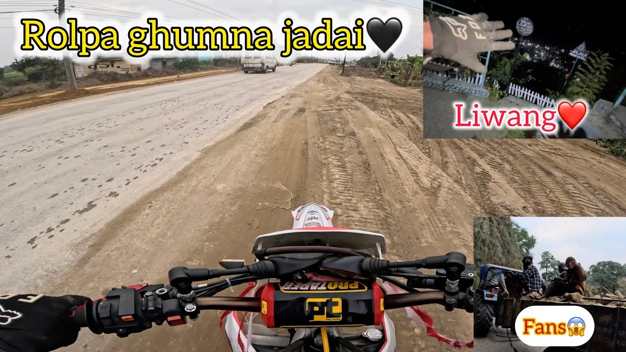 Rolpa tira ghumna jadai❤️ || rati rati ramailo ride🏍️
