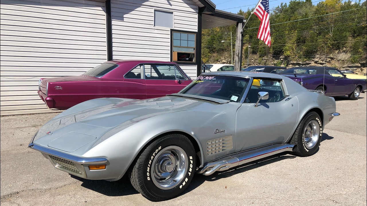 Test Drive 1970 Chevrolet Corvette 4 Speed SOLD $26,900 Maple Motors #824