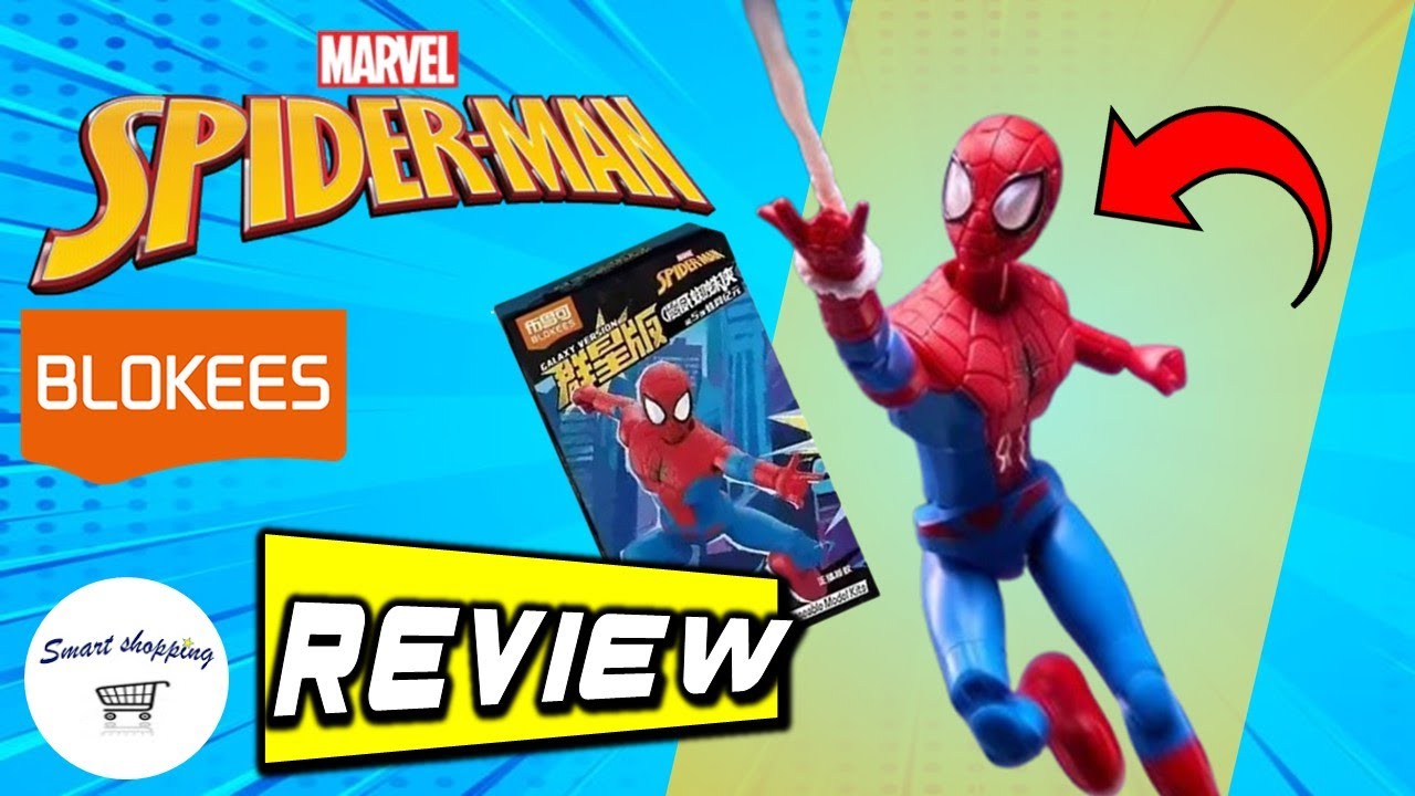 SPIDER MAN Blokees Marvel Hero Galaxy Series 05 REVIEW | Casi lo tiene TODO… menos la escala