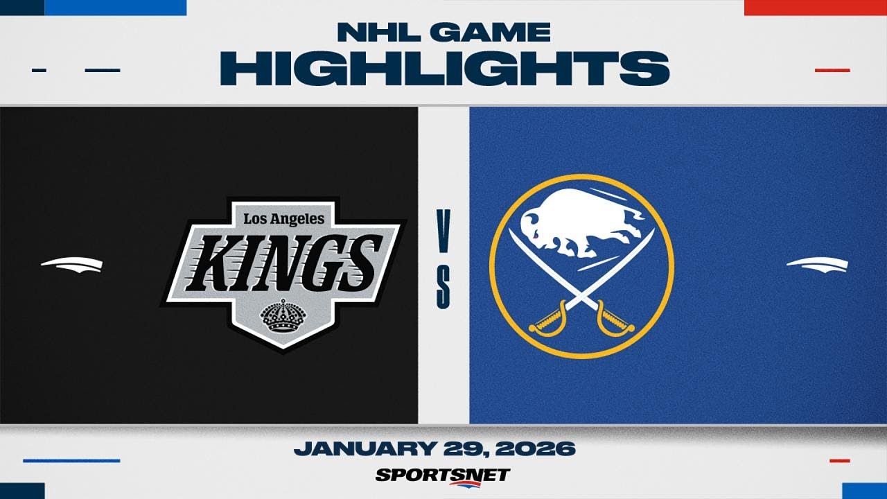 NHL Highlights | Kings vs. Sabres - January 29, 2026