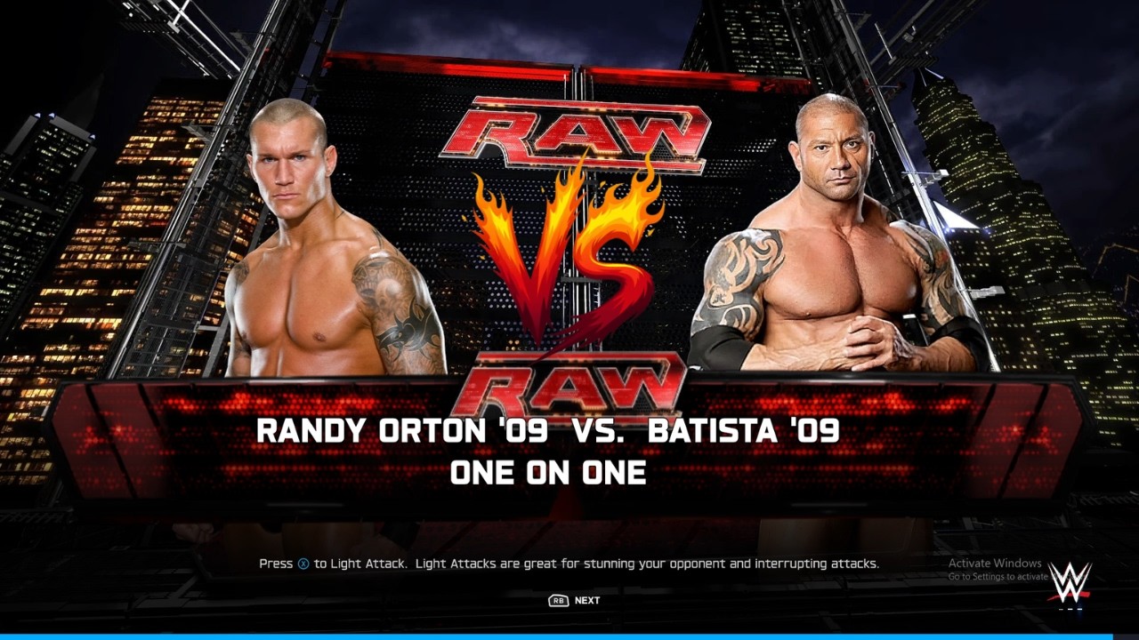 WWE 2K25 | RANDY ORTON VS BATISTA 2009