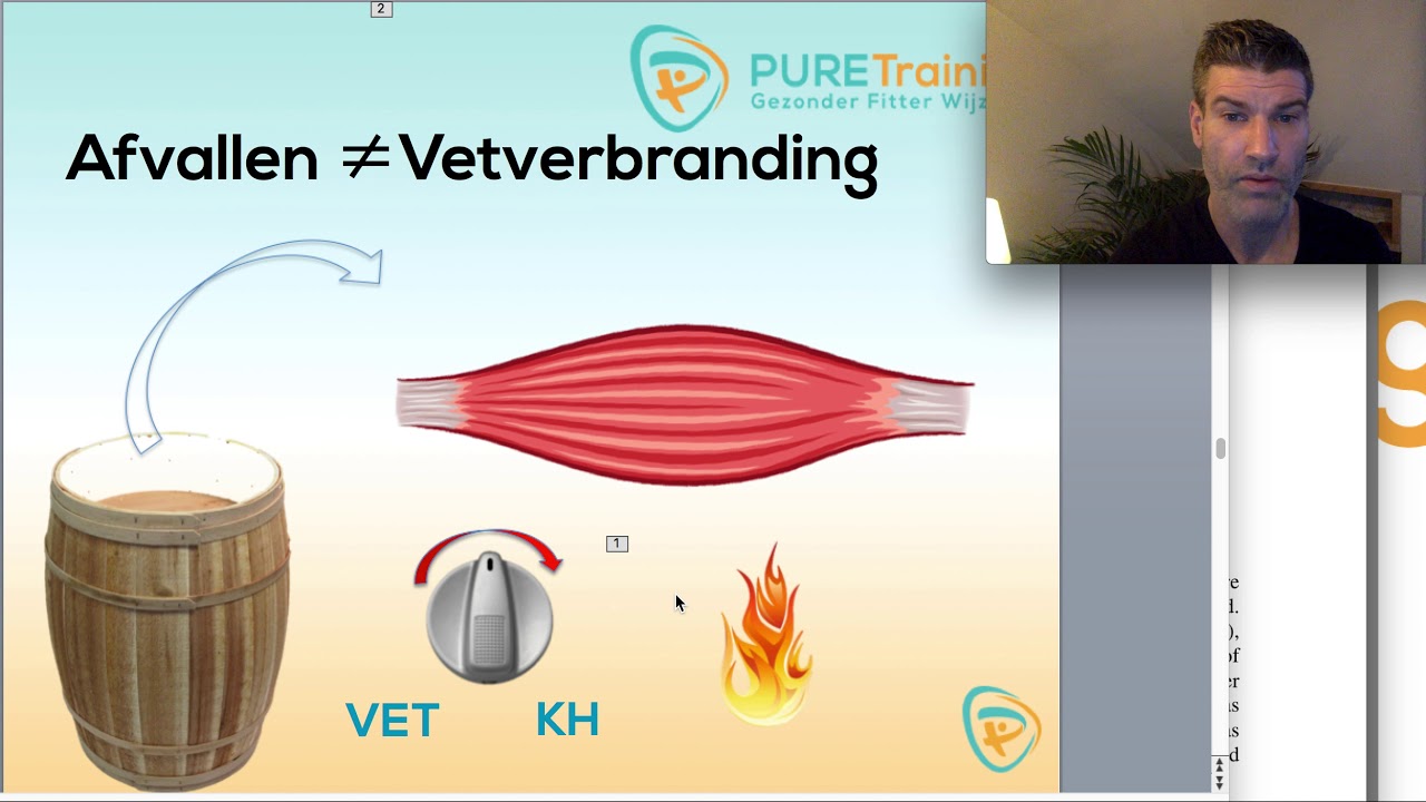 Het verschil tussen Afvallen en Vetverbranding