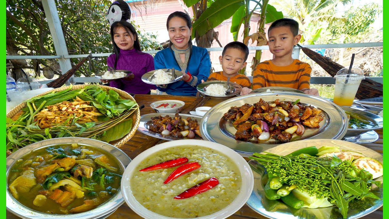 ផ្ទះប្អូននៅក្រុងបាត់ដំបង ទៅចំការទំពាំងបាយជូរបេះញាំភ្នាមៗរសជតិឆ្ងាញ់ណាស់ បាយថ្ងៃនៅអាហារដ្ឋាន Khun