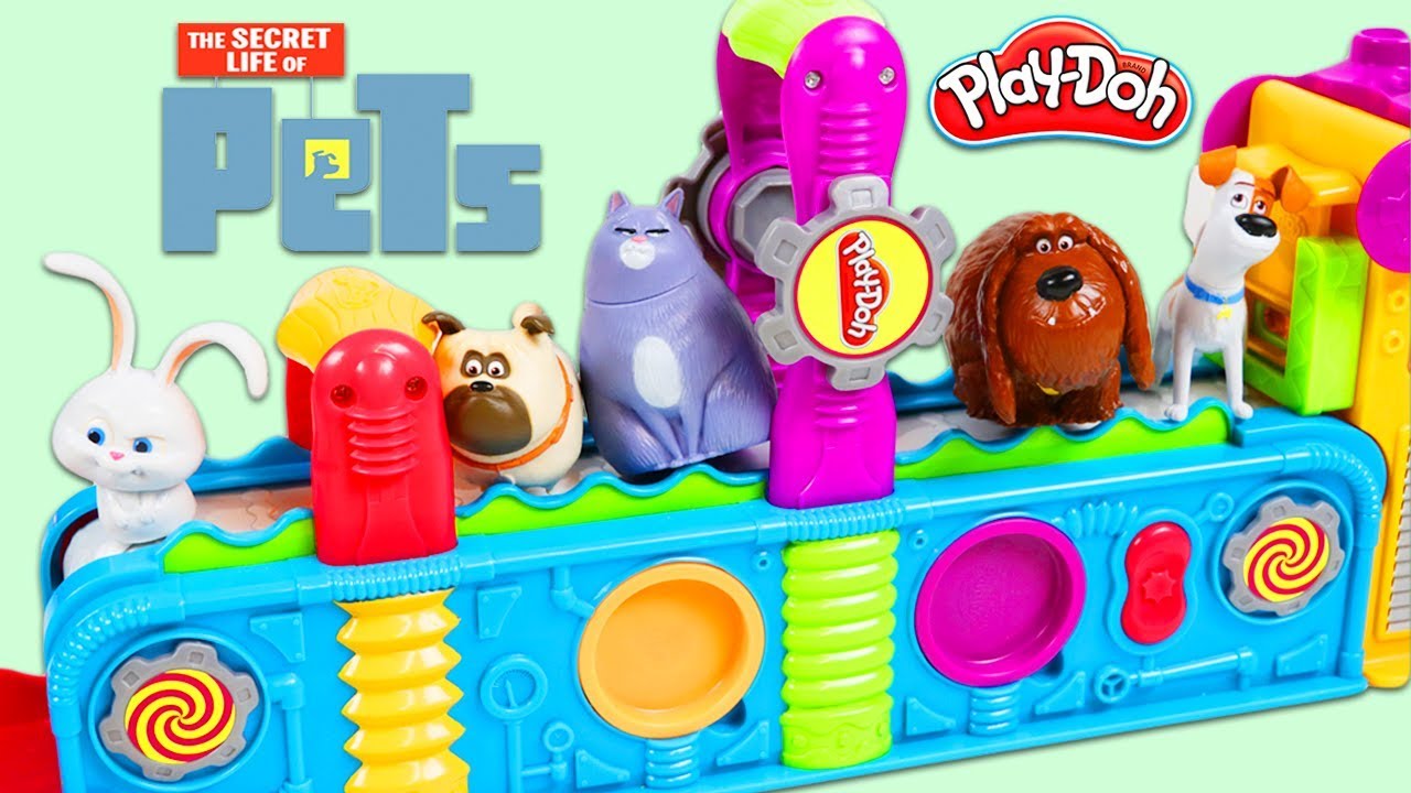 The Secret Life of Pets Visit The Play Doh Mega Fun Factory!