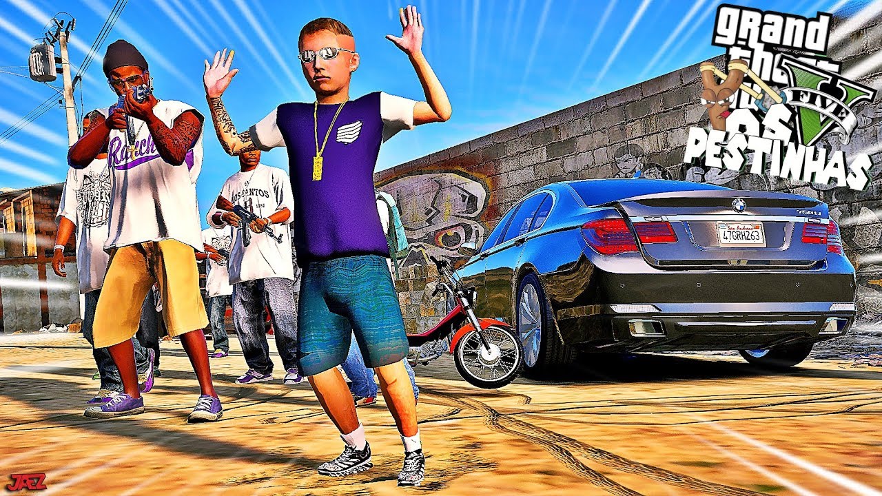 GTA V : OS PESTINHAS | Z&Eacute; DROGUINHA AGORA &Eacute; MUITA OCORR&Ecirc;NCIA PRA UM S&Oacute; MENININHO ! | EP 01