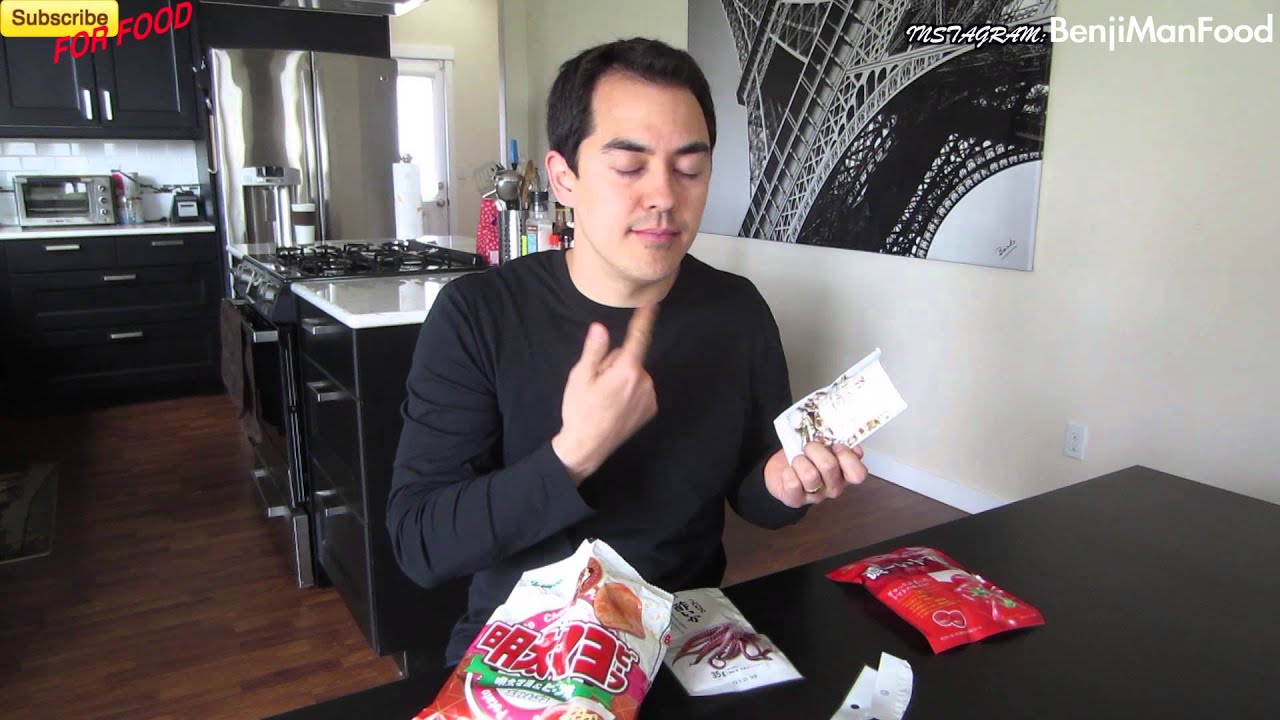 Weird Japanese Snacks- BenjiManTV
