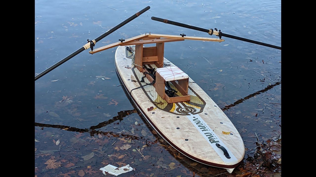 DIY Rowing rig for paddleboards