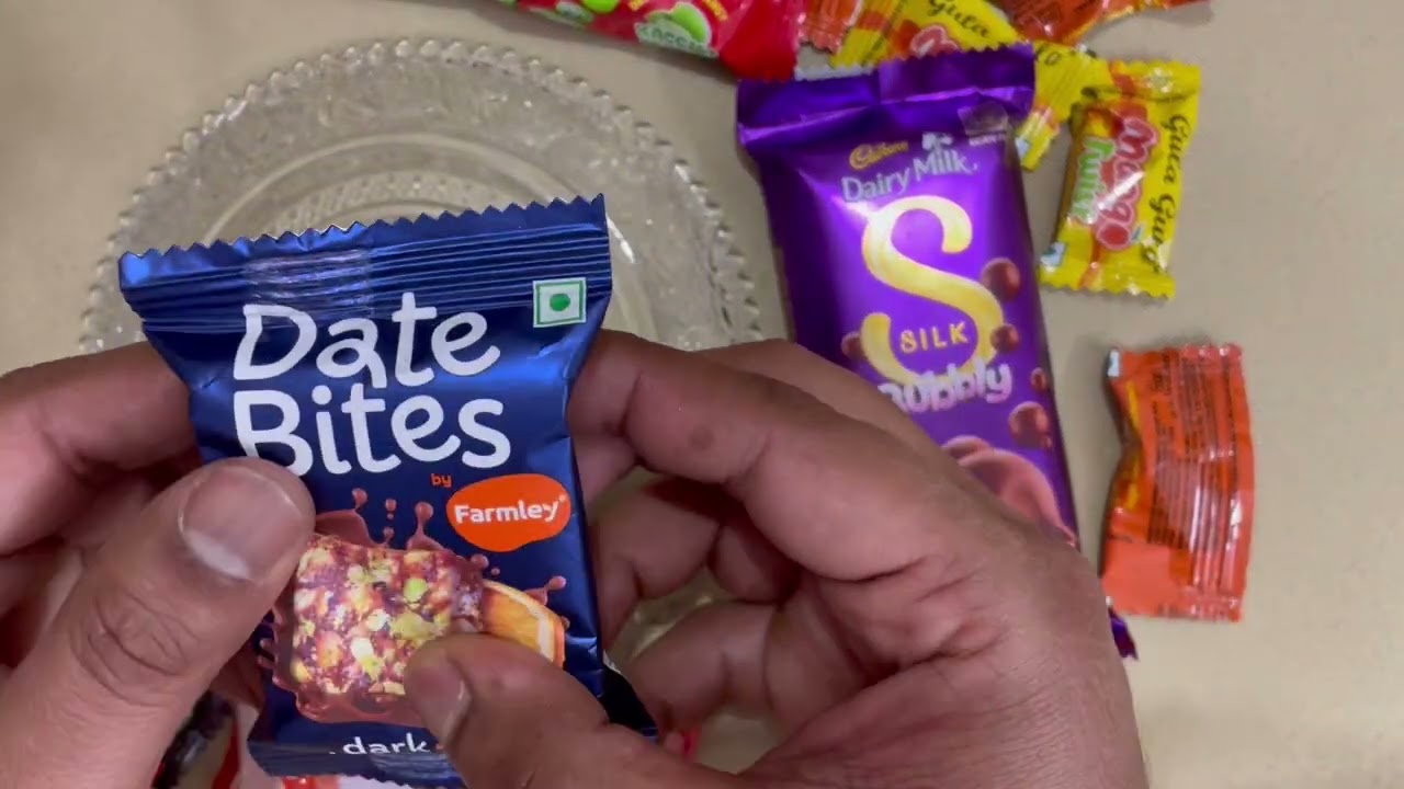 Asmr very satisfying glass candy sounds