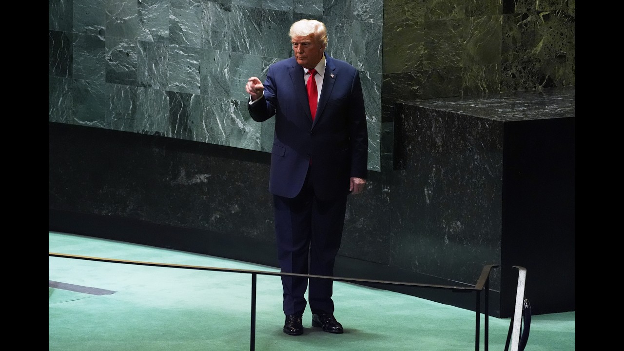 LIVE | President Trump addresses world leaders at UN General Assembly