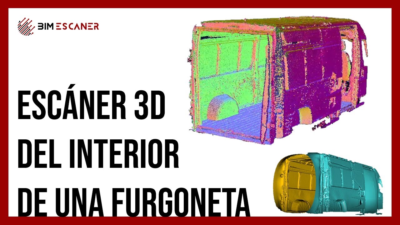 Escáner 3D del interior de una furgoneta | BIM ESCÁNER