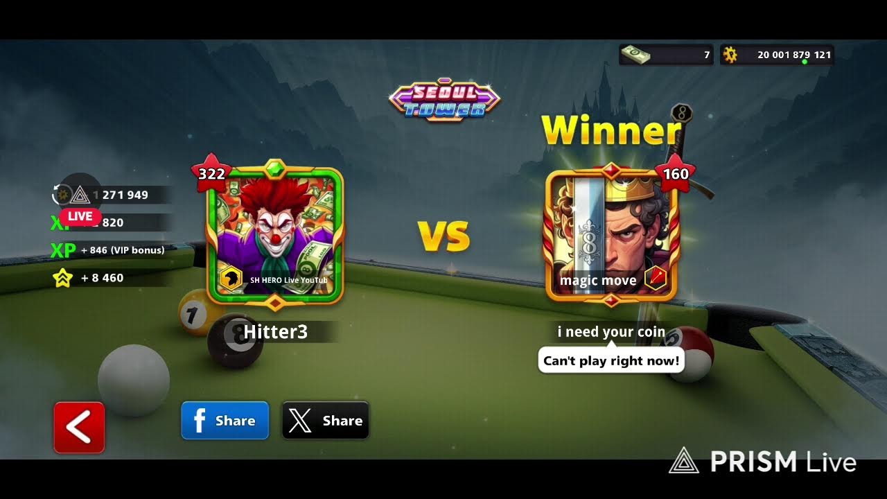 Playing new special event 10 BP #8 Ball Pool