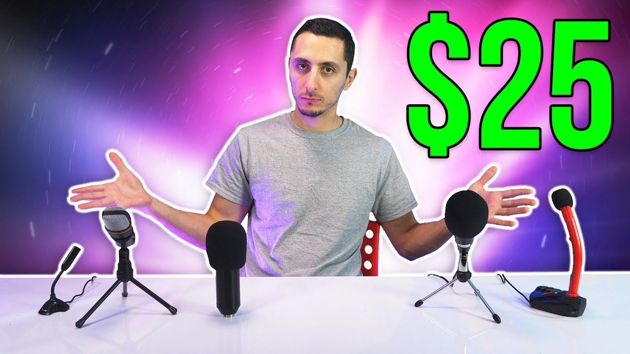Top 5 Best Microphones Under $25 - 2018