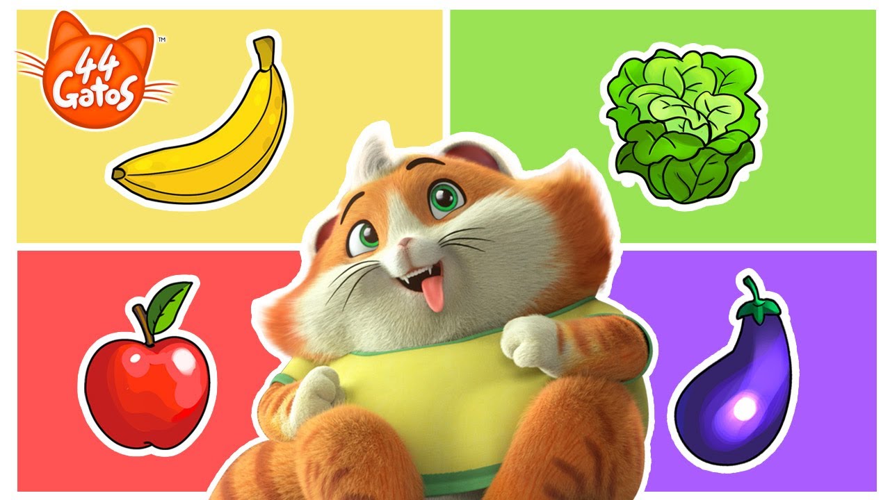 44 Gatos | Missão Super Lanche | Frutas e legumes, que delícia! 🍅🥦🥕
