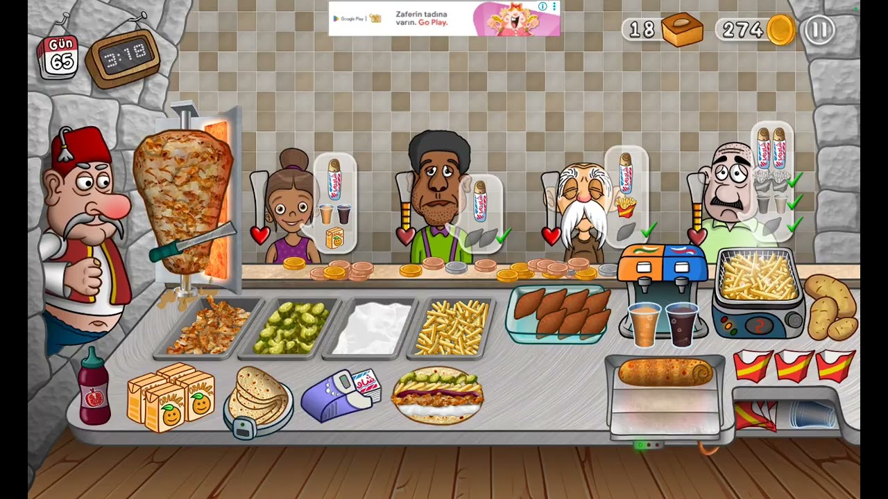 Döner oyunu 3 bölüm