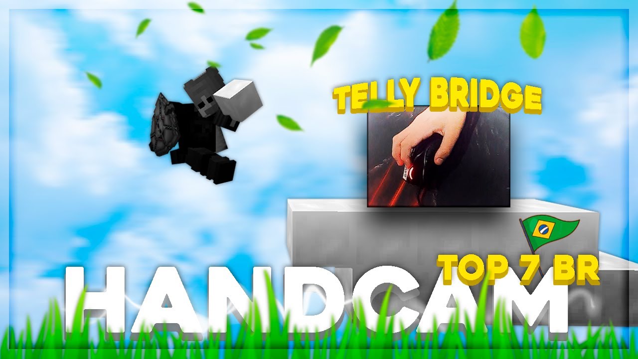 Rushando de TELLY BRIDGE com HANDCAM no BEDWARS (MushMC)