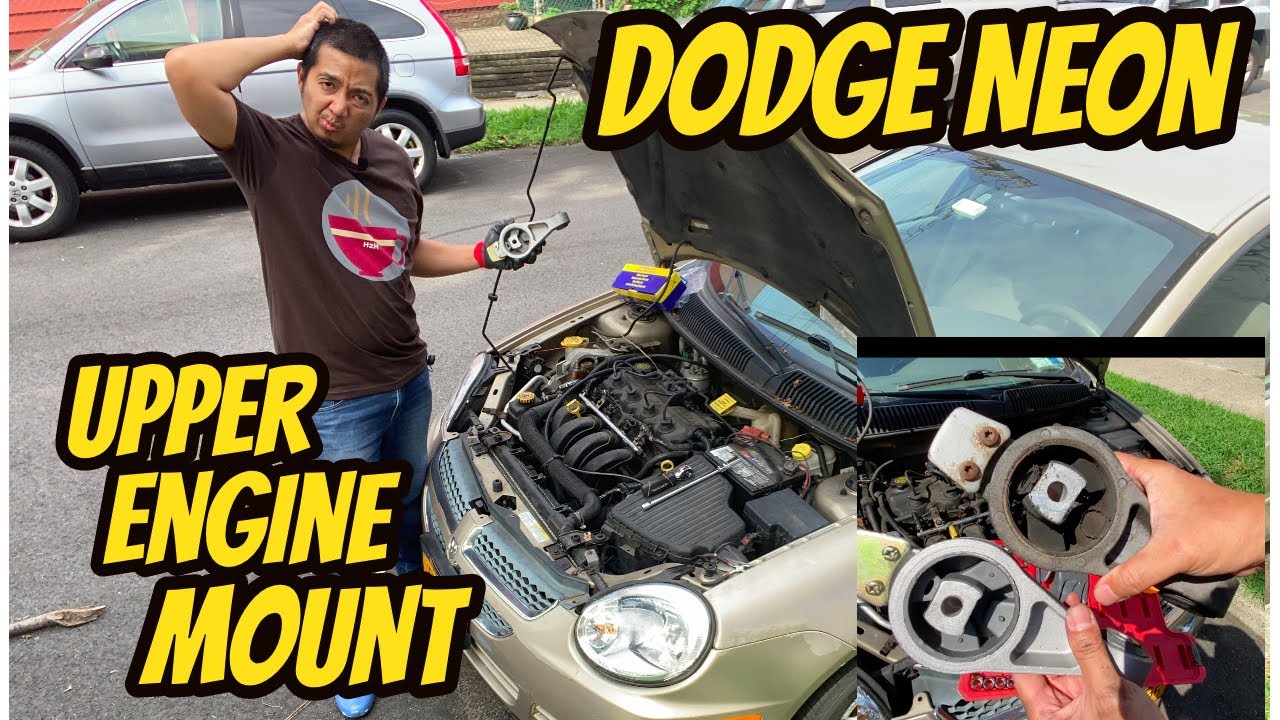 2003 Dodge Neon 2.0L Upper / Top Engine Mount Replacement / DIY