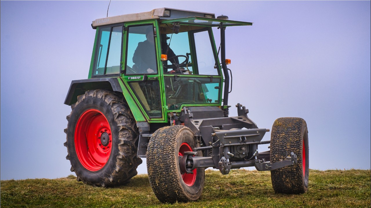 Fendt GT Prototyp mit Knicklenkung, Allrad, Hundegang und toller Geschichte!