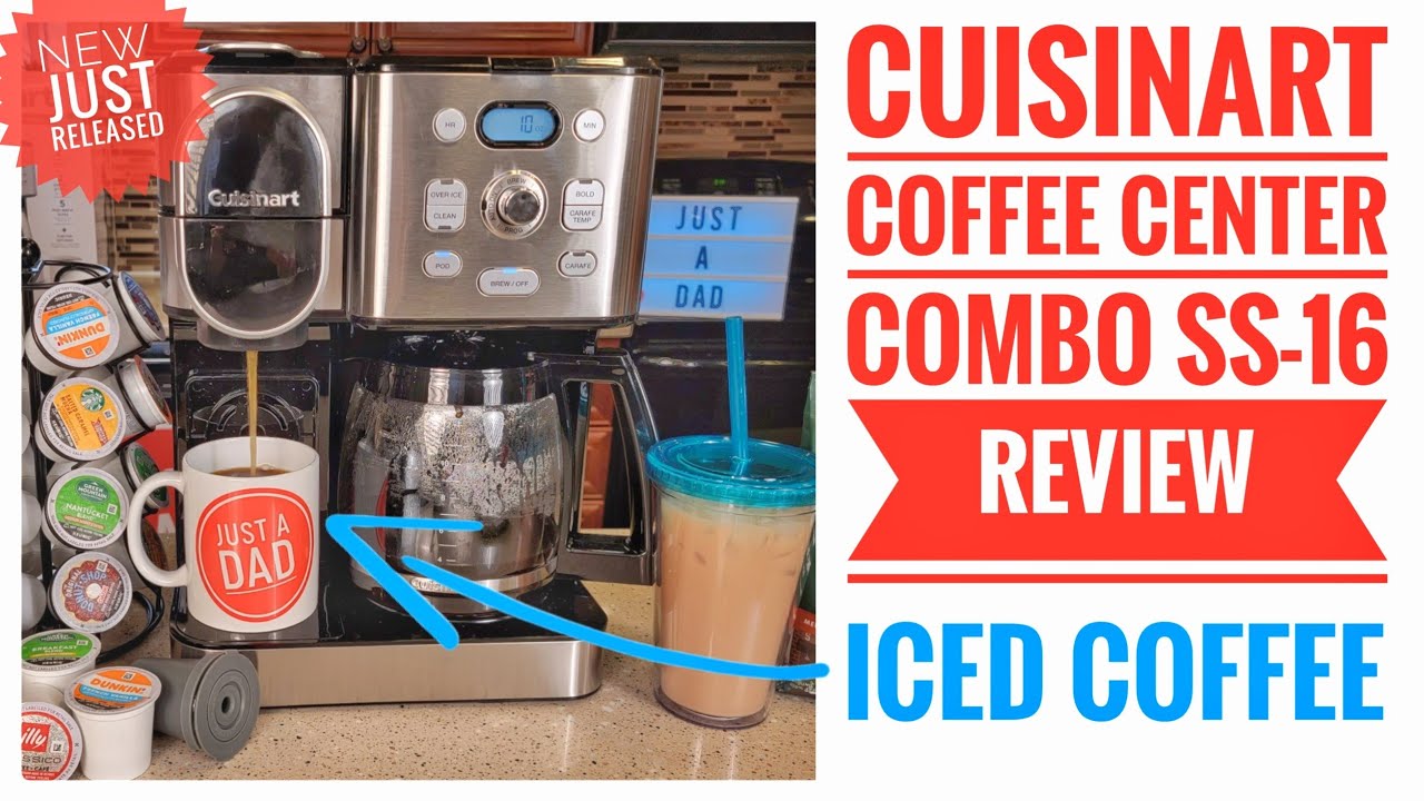 Обзор нового кофейного центра Cuisinart SS-16: кофемашина на одну порцию (K-Cup) и кофеварка со л...