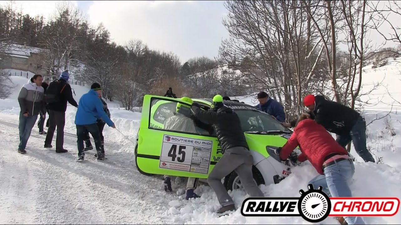 Rallye hivernal du Dévoluy 2017 [HD] - Show & Mistakes - RallyeChrono
