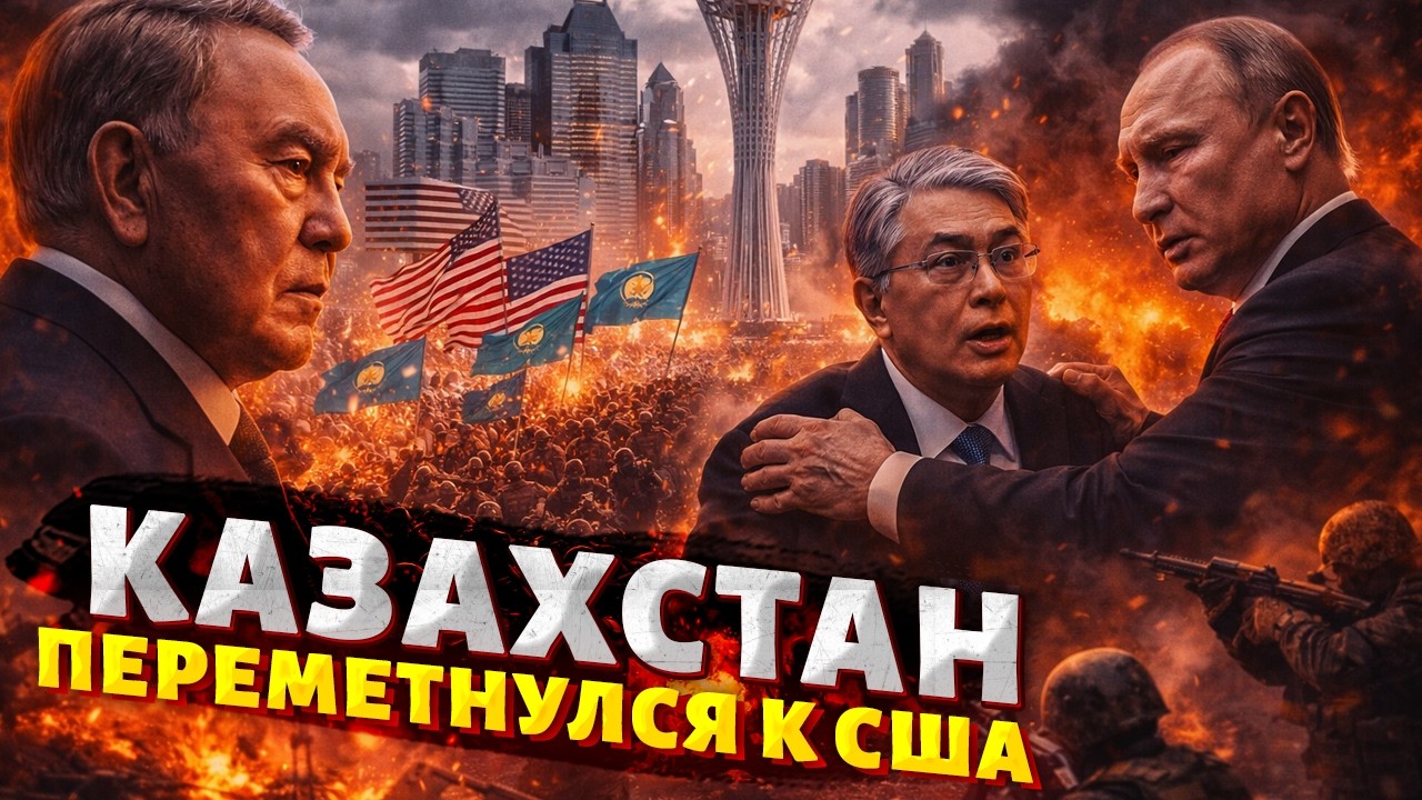 Силовое СВЕРЖЕНИЕ в Казахстане! Путин ПРОТИВ Токаева и ВОЗВРАЩЕНИЕ Назарбаева. В Астане ПЕРЕПОЛОХ