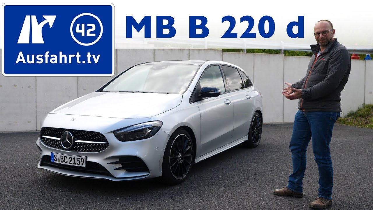 2019 Mercedes-Benz B220 d AMG-Line (W 247) - Kaufberatung, Test deutsch, Review, Fahrbericht