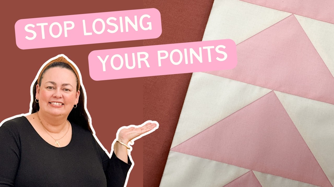 Flying Geese Block: Accurate Points Every Time