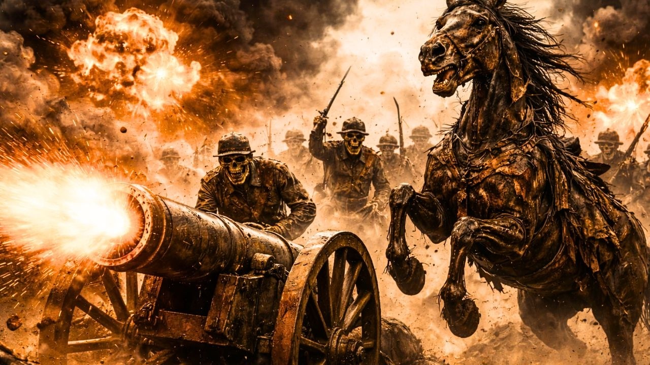 Undead Civil War | Skeleton Soldiers in a Dark Apocalyptic Battlefield | Epic Cinematic