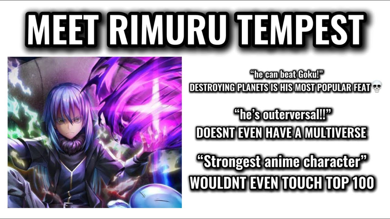Meet Rimuru Tempest: The Biggest Fraud In Power Scaling