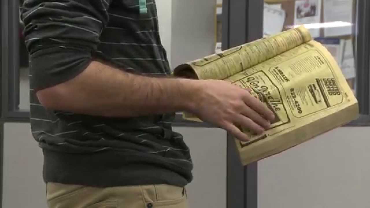 Have phone books been phased out by the internet?