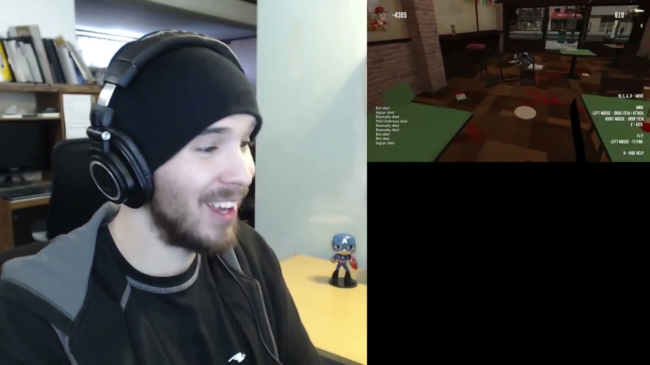 THE PIZZA IS BAD! - Reacting to Fly Simulator Funny Moments - The Worst Pizza Place Ever
