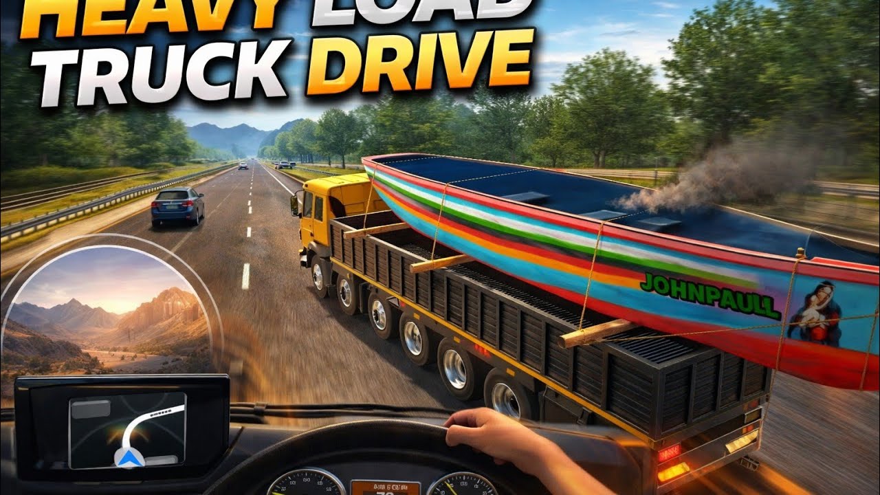 Heavy Load Truck Drive 😨😨 | भारी लोड 🚛ट्रक चलना पड़ा 😨😨#heavyloadtruckdriver#heavyhaultruckdriver