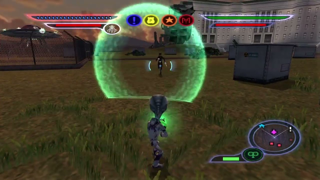 Destroy All Humans Original: Silhouette Anal Probe Quick Kill